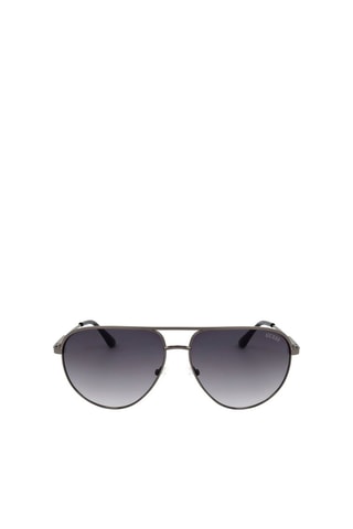Lunettes de soleil homme - Catégorie 3 - Guess - Argenté, gris et noir