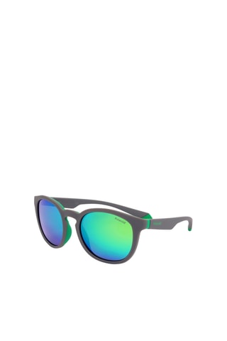 Lunettes de soleil polarisées homme Verres effet miroir - Catégorie 3 - Polaroid - Gris