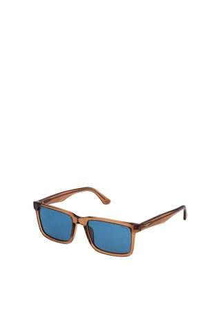 Lunettes de soleil polarisées homme - Catégorie 2 - Police - Marron
