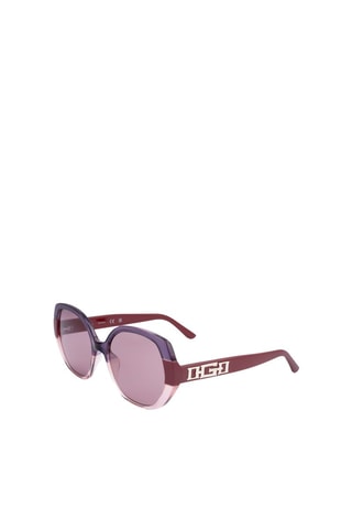 Lunettes de soleil femme - Catégorie 2 - Guess - Rouge et violet