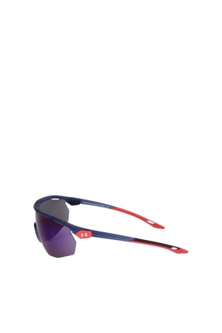 Lunettes de soleil homme - Verres effet miroir - Catégorie 3 - Under Armour - Bleu
