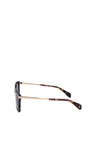 Lunettes de soleil homme - Catégorie 3 - Rag & Bone - Bleu, marron et doré