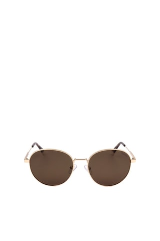 Lunettes de soleil polarisées homme - Catégorie 3 - Polaroid - Marron et doré