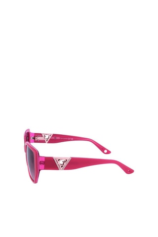 Lunettes de soleil femme - Catégorie 3 - Guess - Rose et rouge