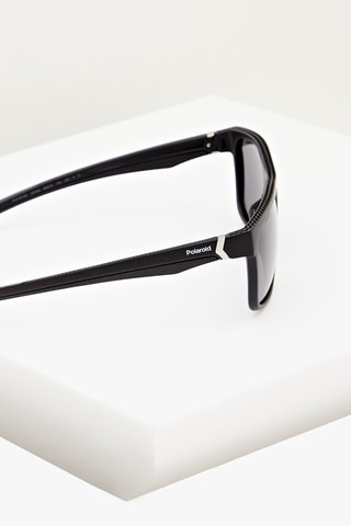 Lunettes de soleil polarisées homme Catégorie 3 - Noir - Argenté, blanc, gris et noir
