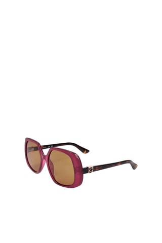 Lunettes de soleil femme - Catégorie 2 - Guess - Marron et rose