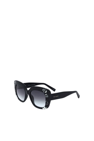 Zonnebril Dames - Bruin Categorie 3 - Ted Baker - Zwart en grijs