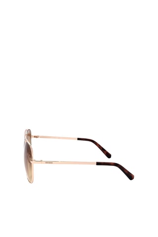 Lunettes de soleil homme - Catégorie 3 - Guess - Marron et doré