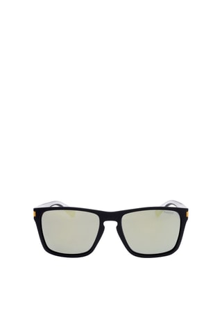 Lunettes de soleil polarisées femme - Catégorie 3 - Polaroid - Noir, doré et gris