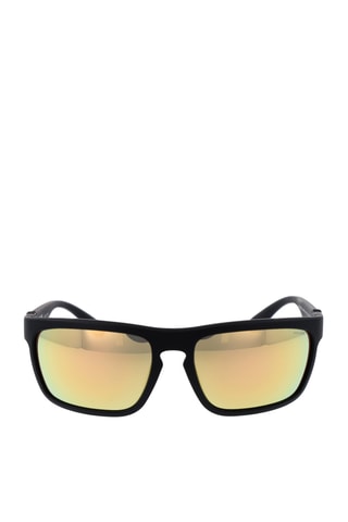 Lunettes de soleil homme - Verres effet miroir - Catégorie 3 - Police - Noir
