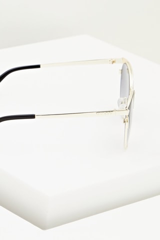 Lunettes de soleil femme Catégorie 3 - Noir et doré - Doré, gris et noir