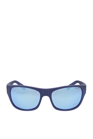 Lunettes de soleil polarisées homme - Verres effet miroir - Catégorie 3 - Bleu