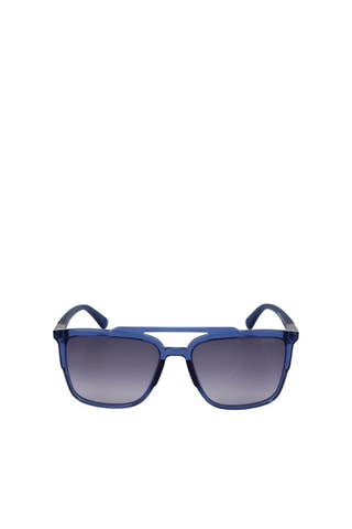 Lunettes de soleil homme - Catégorie 3 - Police - Bleu et gris