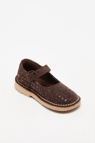 Scarpe baby in pelle scamosciata - Marrone
