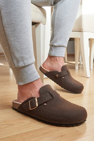 Sabot Rosso - Marrone