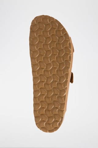 Ciabatte in pelle - Marrone chiaro