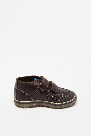 Sneakers in pelle - Marrone