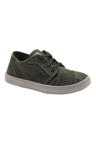 Sneakers in cotone bio - Kaki