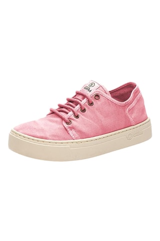 Sneakers in cotone bio - Rosa