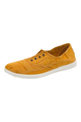 Sneakers in cotone bio - Marrone