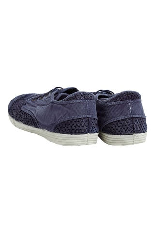 Sneakers in cotone bio - Blu