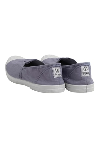 Slip-on in cotone bio - Viola