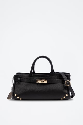 Sac à main en cuir - Noir