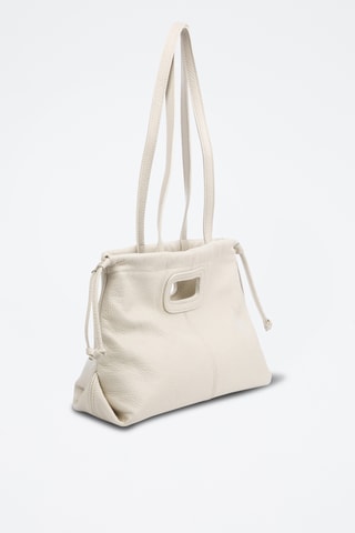 Sac à main en cuir - Beige
