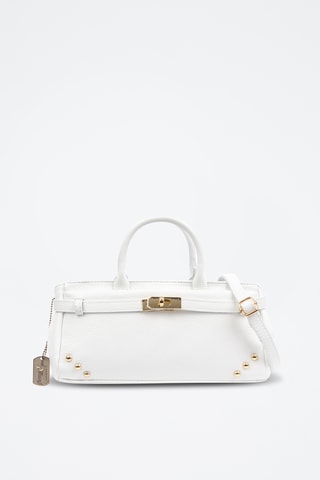 Sac à main en cuir - Blanc