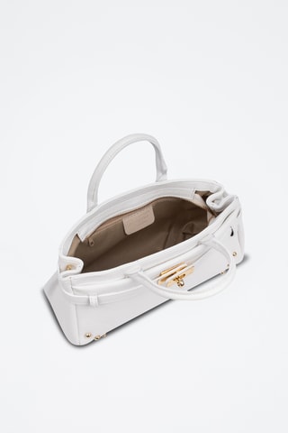 Sac à main en cuir - Blanc