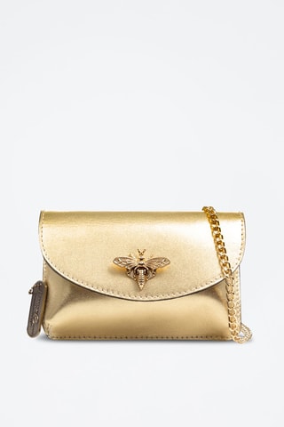 Sac bandoulière en cuir Doré - Doré