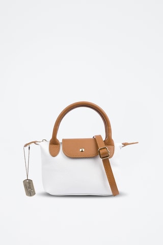Sac à main en cuir - Blanc