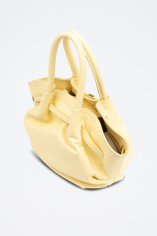 Sac à main en cuir - Jaune clair