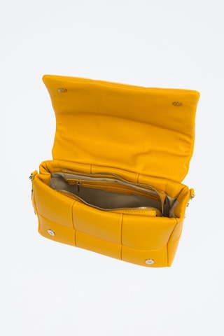 Sac bandoulière en cuir Andrano - Jaune