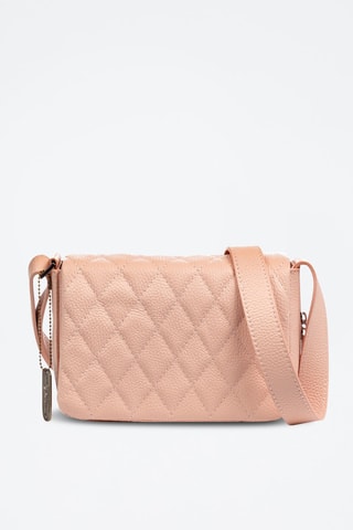 Sac bandoulière en cuir Argentera - Rose