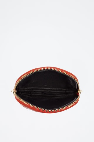Porte-monnaie en cuir Baratili - Orange