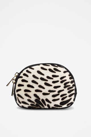 Porte-monnaie en cuir Baratili - Blanc