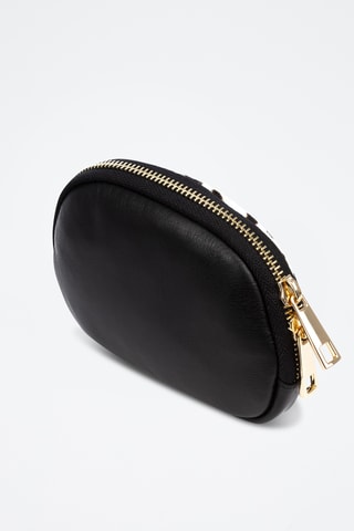 Porte-monnaie en cuir Baratili - Blanc
