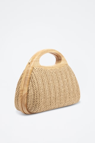 Sac à main en bois Bella - Kaki
