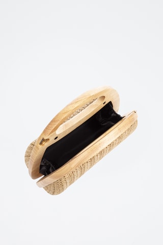 Sac à main en bois Bella - Kaki