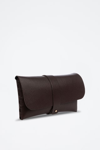 Sac bandoulière en cuir Auronzo - Marron
