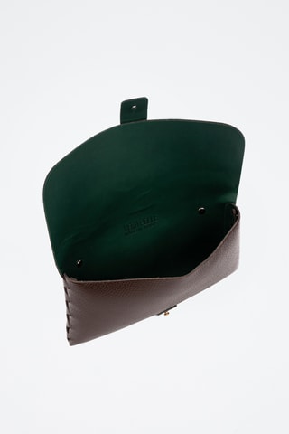 Sac bandoulière en cuir Auronzo - Marron