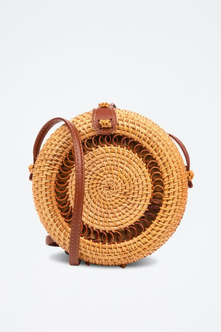Sac bandoulière Zafferana - Marron clair
