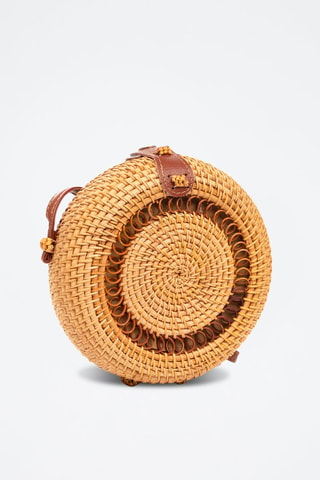 Sac bandoulière Zafferana - Marron clair