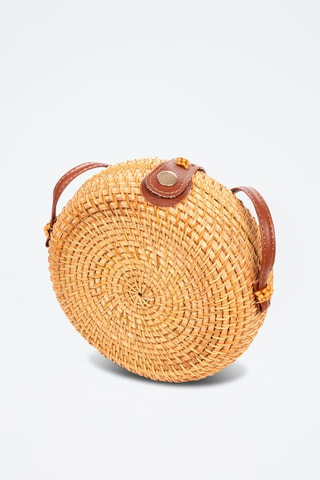 Sac bandoulière Zafferana - Marron clair
