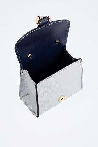 Sac à main en cuir - Gris clair