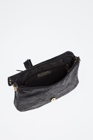 Sac bandoulière en cuir Belmonte - Noir