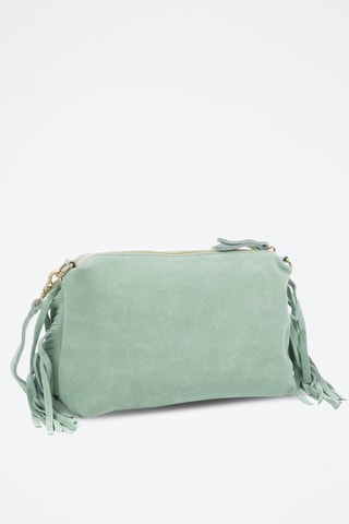 Sac porté épaule en nubuck Benedetti - Vert