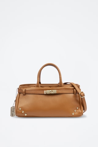 Sac à main en cuir Barumini - Marron