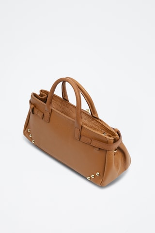 Sac à main en cuir Barumini - Marron